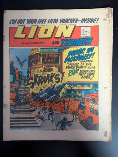 Lion and thunder comic - lion, 28th