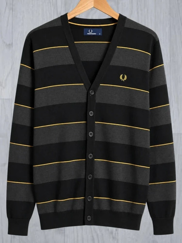 Fred perry striped - fred, v-neck