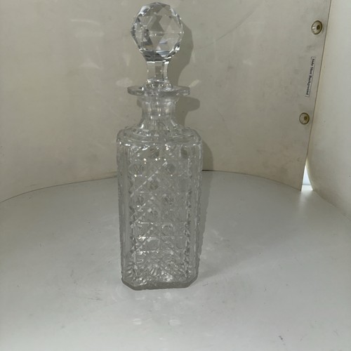 Vintage cut glass crystal - glass,