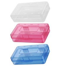  3 Pcs Desk Organizer Clear