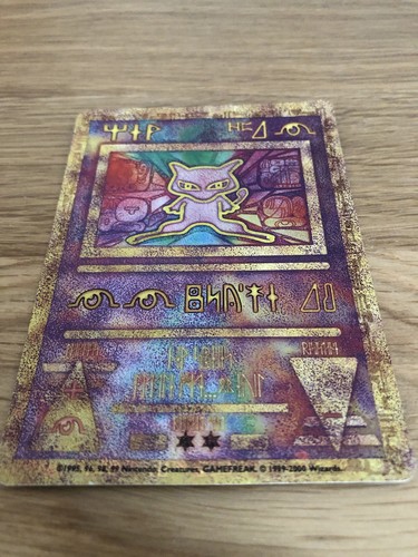 Rare mew pokemon card
