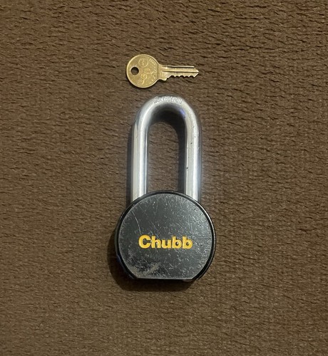 Chubb padlock rare - chubb,