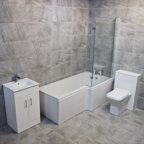 Shape showerbath suite - l,