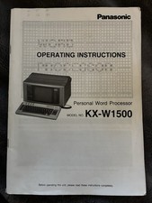 Panasonic KX-W1500 Word