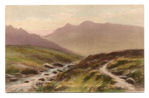 Antique postcard dartmoor - dartmoor, west
