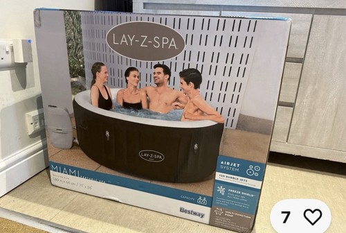 Lay spa miami round - lay-z-spa,