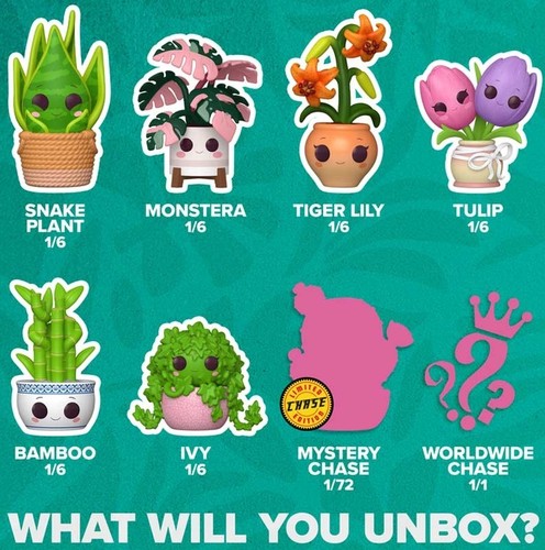Funko pop mystery flora - mystery,