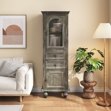 Farmhouse Tall Narrow Storage