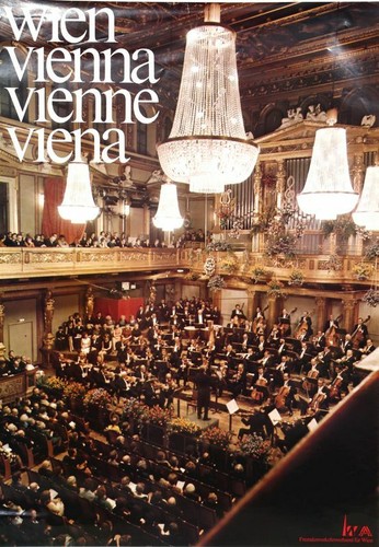 Vintage vienna opera house - vienna,