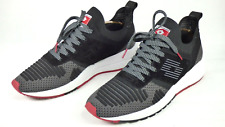 Lotto Legenda Trainers  Legend Marathon Knit  Suede Light Asphalt Shoes UK 8 42