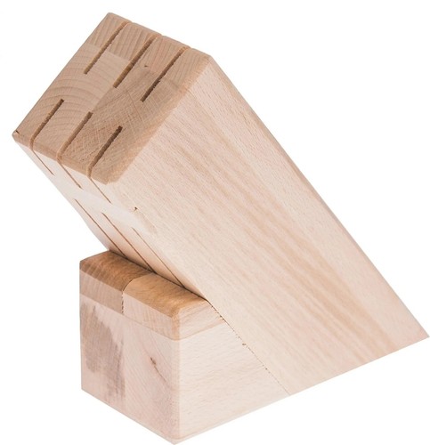 Wooden kitchen knife block - knife,