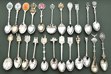 VINTAGE COLLECTORS SPOONS 23 ASSORTED DESIGNS