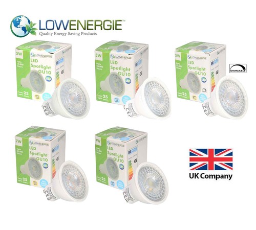 10x gu10 smd led - 5w, 7w