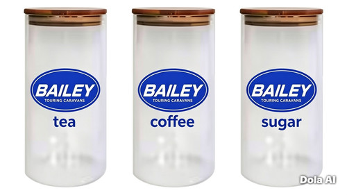 Bailey 3pc tea coffee sugar - coffee,