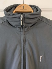 Golfino Ladies Black Jacket 36 Stretch Fabric Excellent Condition