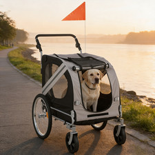OYAJIA Dog Stroller, Easy