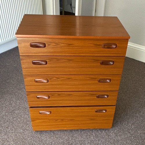 Schreiber 1970s walnut wood - schreiber,