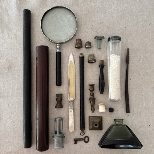 Vintage curios junk - vintage,