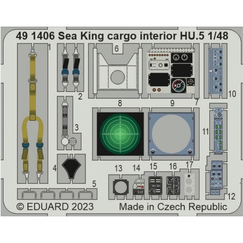 Eduard westland sea king - king, hu.5