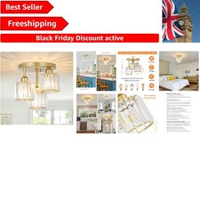 Stylish 3-Light Crystal