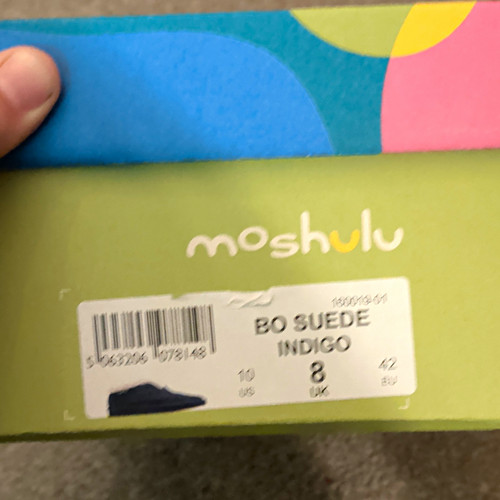 Moshulu suede indigo faux - bo,