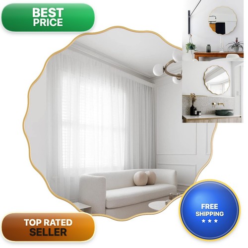 Gumcoly gold scalloped circle - gumcoly,