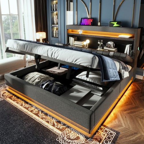 Ottoman storage bed - storage,