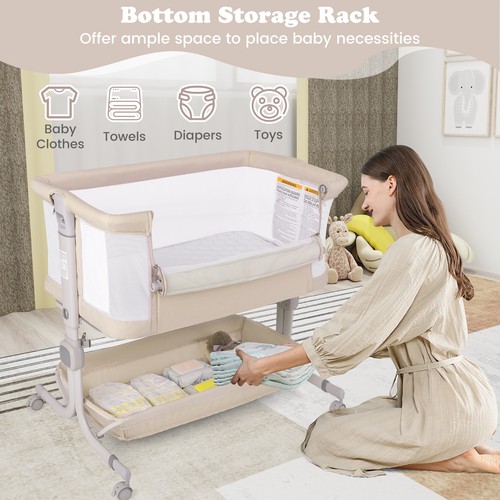 Bedside crib for newborn with - for,