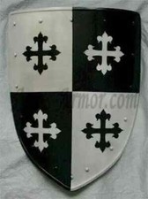 Medieval Knight Shield Metal