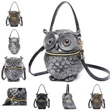 Ladies Mettallic Colour Owl