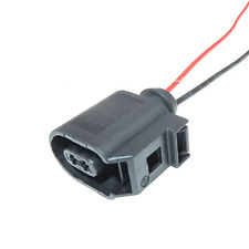 2 Pin Wired ABS Sensor Connector Plug Female Fits VW Audi Seat & Skoda 6E0973702