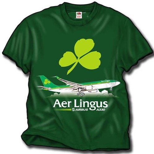 Aer lingus airbus a330 - lingus, t-shirt
