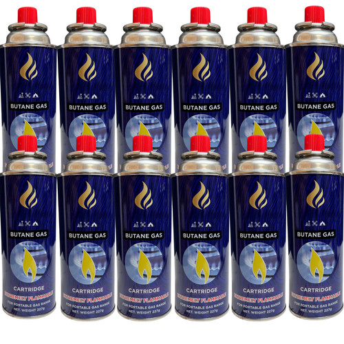 Butane gas bottles canisters - gas,