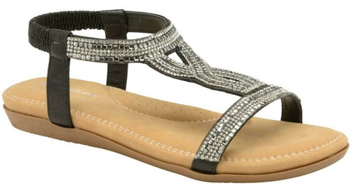 Ladies summer sandals diamante - summer,