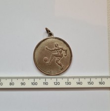 Named 1948 Vintage military football medal - RAF Shaibah