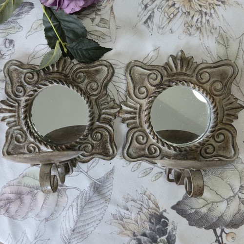 Vintage shabby chic mirrored - vintage,