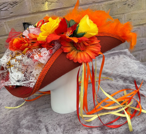 Terracotta tricorn pirate - tricorn,