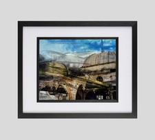 Framed Brighton West Pier Art