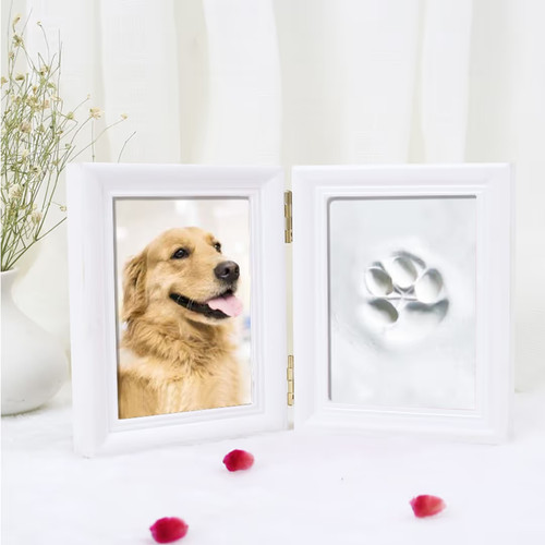 Pet memorial frame with paw - pet,