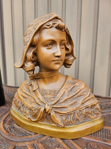 Antique terracotta emmanuel - antique,