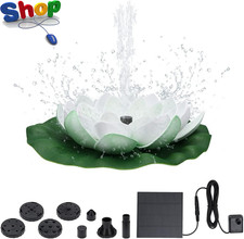 Solar Water Pump, 1.2W Lotus