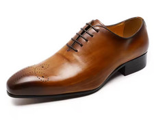Mens Oxford Genuine Leather