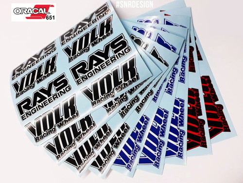 Rays volk racing - rays, decals