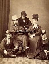 CDV LADIES IN HORSE RIDING