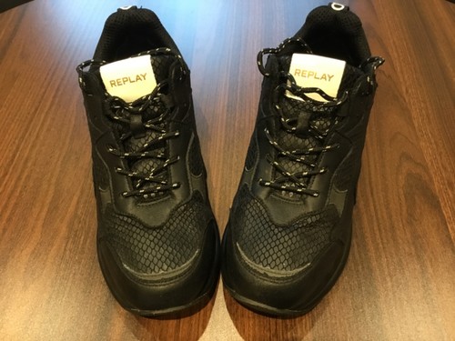Replay mens trainers black - trainers.,