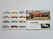 OPEL GT COMMODORE REKORD MANTA
