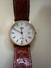 Rotary 9ct 33mm Gold watch -