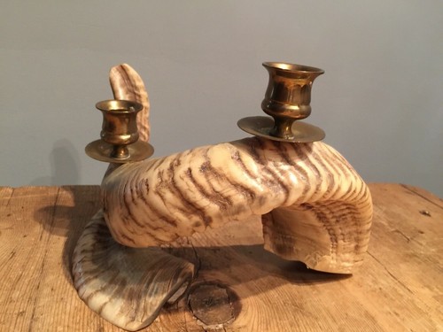 Antique horn tapered - antique,
