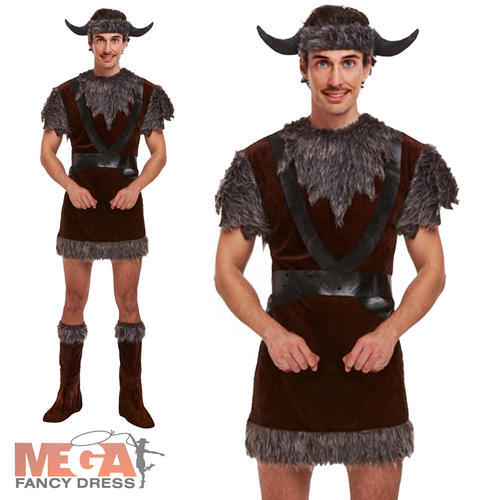 Viking mens saxon fancy dress - viking,