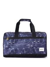 DUNLOP Blue Marble Effect Unisex Waterproof Holdall and Crossbody 2 piece set - 